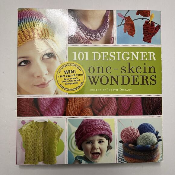 101 Designer One Skein Wonders A World of Possibilities SC by Judith Durant - Picture 1 of 7
